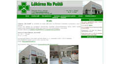 Desktop Screenshot of lekarnabk.cz