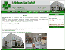 Tablet Screenshot of lekarnabk.cz